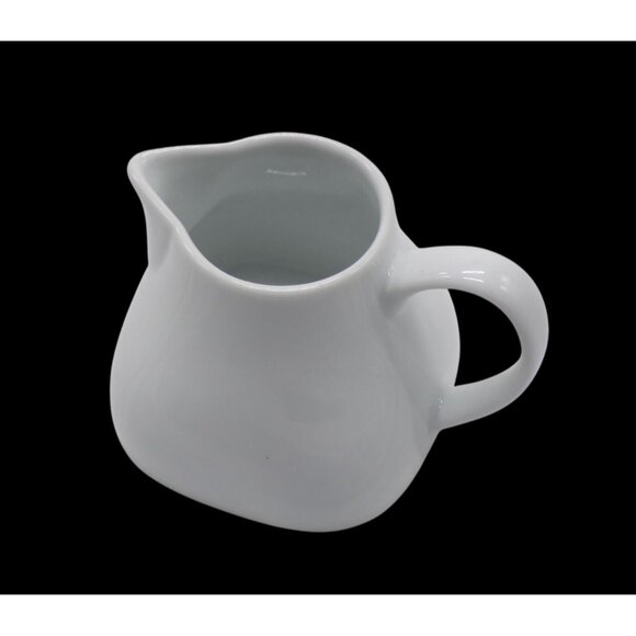 Pier 1 Imports Luminous White Porcelain Creamer & Sugar Bowl Set VGC - Picture 3 of 8